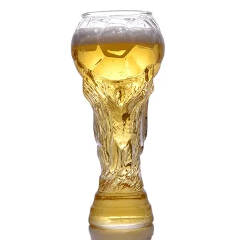 Cupa mondială de Bere Sticla Creatie Fotbal Cani 450ML Sticlă Borosilicată Mare Cupă, Pahar Pentru Bere, Whisky, Coniac, Vin, Suc de