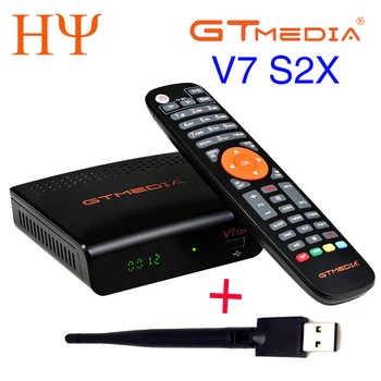40pcs Gtmedia V7S V7 S2X Digitale TV prin Satelit cutie receptor V7S HD DVBS2 Bolnavilor Youtube Powervu CCam Newcad de Partajare de Rețea V7S