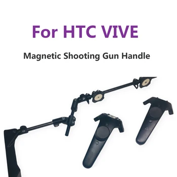 VR Controler de Joc de Fotografiere Pistol Suportul Magnetic pentru HTC VIVE VR Căști Accesorii Mâner Dublu Suport Reglabil Suport