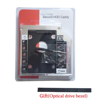 12,7 MM 2 HD HDD Hard Disk SSD Caddy pentru MSI GT60 GT70 GE70 GX60 GX70 CX61 GP60 GP70 CX620 CX640(Cadou unitate Optica bezel )
