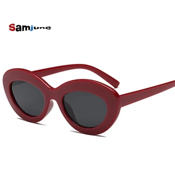 2018 Oval ochelari de Soare Femei de Epocă ochelari de soare pentru Femei Brand Designer de Ochelari Roz UV400 Damele de Lux, Adulți Rotund Ochelari de Soare