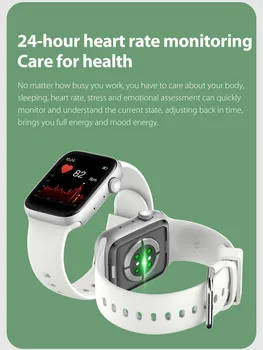 2021 Multi-Funcție Smartwatch Cu Apelare & Music Player Heart Rate Monitor de Presiune sanguina Sport Brățară Pentru Bărbați și Femei