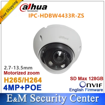 Original Dahua IPC-HDBW4433R-ZS 4MP înlocuiți IPC IPC-HDBW4431R-ZS IP 2.7 mm ~13.5 mm VF obiectiv motorizat camera POE card SD solt