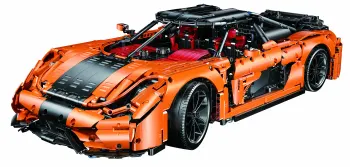 Technic serie de Portocale mașini koenigsegg Raceing Model de Masina Kit de Blocuri de Constructii Pentru Copii Compatibil Lepining Cărămizi Cadouri