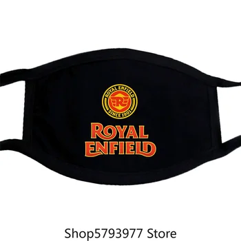 New Royal Enfield Logo Mens Masca Neagra Marimea S La 3Xl