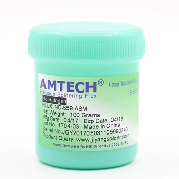 AMTECH-NC-559-100g AȘM Flux inserați codul blei freies löten flux Nadeln BGA schweißen häufig verwendet auf lipire 559 flux de lipire