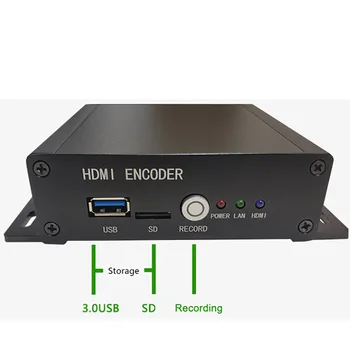 OTV-4KE Dibview Facebook Video HDMI LA IP RTMP HLS RTSP, UDP, HTTP SRT 4K UHD Record H. 265 H. 264 Video de Streaming IPTV OTT Encoder