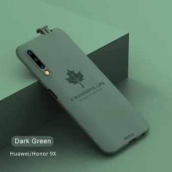 GKK Caz Pentru Huawei Honor Y9S 9X P Inteligent Pro Caz Lichid de silicon de Ridicare Camera Capac de Protectie pentru Huawei Honor 9X Pro Y9S