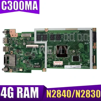XinKaidi C300MA placa de baza Pentru ASUS C300MA C300M placa de baza de Testare original EMMC16G N2840/n2830 procesor CPU 4G RAM rev2.1
