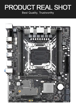Placa de baza X99 set cu Xeon E5 2620 V3 despre lga2011-3 CPU 2 buc X 8GB =16GB DDR4 2133 mhz memorie NVME M. 2 slot Șase tub de cupru cooler