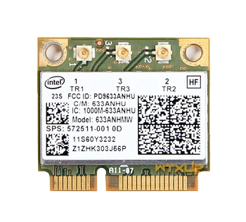 SSEA Card pentru Intel Ultimate-N 6300 633ANHMW 6300AGN jumătate Mini PCI-E 2,4/5 GHZ placa Wireless pentru HP G4 G6 DV4 SPS: 572511-001