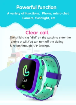 1.44 Inch Q12 Ceas Inteligent Copil Inteligent Ceasuri Baby Watch Impermeabil Chat-Ul De Voce Nouă Finder, Localizare Tracker Anti-A Pierdut Monitor
