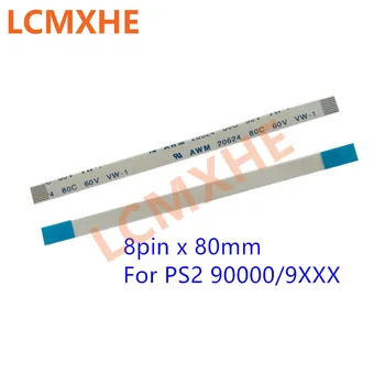 (100buc) 8pini 80mm Putere Comutatorul de Resetare Panglică Cablu flex pentru PS2 SCPH 90000 900xx