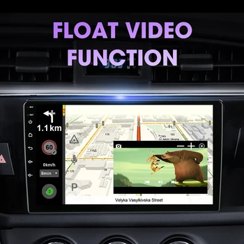 JMCQ Android 10.0 Radio Auto Pentru Toyota Corolla Ralink-2016 Multimedia Video Player 2 din 4+64G RDS Navigare GPS Unitatea de Cap