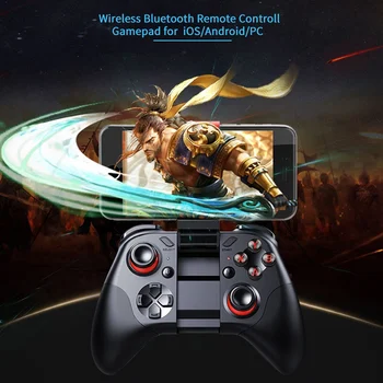VR Controler Bluetooth Gamepad MOCUTE 054 Mobil Joypad Joystick-ul Android Smartphone, Tableta PC, Telefon Inteligent Joc TV Pad Wireless