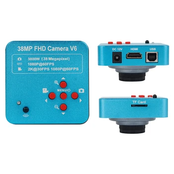 HDMI VGA 1080P Microscop Digital Pentru Lipit Electronice 130X 38MP Microscop aparat de Fotografiat USB LED Lumină Inel de Reparații Profesionale