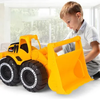 1 Set Jucarii Educative Baieti Masini pentru Copii Excavator Jucării Toamna-rezistent Inginerie Vehicule Alunecare Masini Copii Cadouri de Craciun