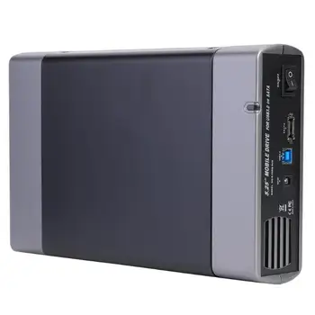 5.25 inch Disc Optic Cabina de USB3.0 to SATA Adapter 8T Portabil Superior și Capacul Inferior Structura Hard Disk Caz