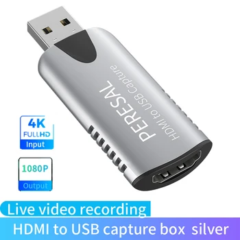 USB video de transmisie live HDMI placa de captura HD 1080P60Hz pentru comutator/PS4/xbox/NS joc conecta laptop-ul aparat de fotografiat digital inregistrare live