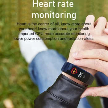 C6S Smart Fitness Brățară Bărbați Femei Monitor de Ritm Cardiac Smart Band Fitness Tracker Urmăriți WhatsApp Memento Inteligent Brățară Ceas