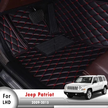 Auto Covorase Pentru Jeep Patriot 2013 2012 2011 2010 2009 Liberty auto Personalizate picior Tampoane de automobile covoare acopera