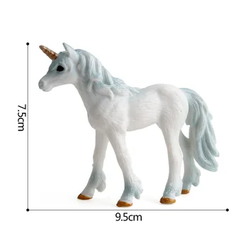 Actiune Si Jucărie Figurile 3 Stiluri Unicorn Europene Mituri Și Legende Jucării Păpușă De Plastic Animale De Colectie Model De Mobilier Jucarie Cadou