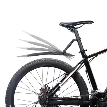 1 Pereche de Biciclete de Noroi a Roții-Spate, Aripa 24 26 27.5 Inch Biciclete MTB Rugina Dovada Ultra-Securizate de Noroi Accesorii