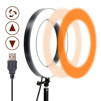 LED-uri de Lumină Inel de 8,6 inch Camera Ringlight Suport Trepied Suport de Telefon Pentru YouTube Tiktok Fotografie Foto Video Studio Lampa Kit