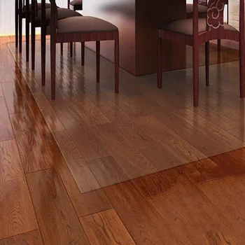 PVC transparent rezistent la apa Yoga mat scaun de Birou masuta de cafea Scratchproof Moale de sticlă covor podea de Lemn, zonă de protecție covor