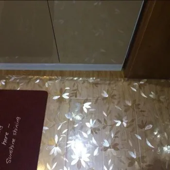 PVC transparent rezistent la apa Yoga mat scaun de Birou masuta de cafea Scratchproof Moale de sticlă covor podea de Lemn, zonă de protecție covor