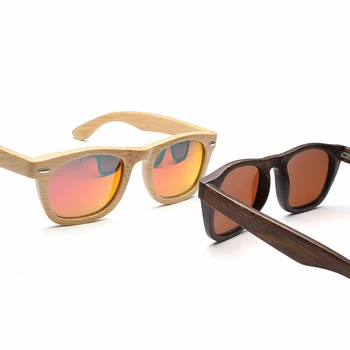 HDCRAFTER REALIZATE manual din Lemn ochelari de Soare Barbati/Femei ochelari Retro Polarizat Ochelari de Soare Protectie UV Gafas de sol