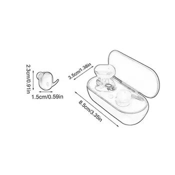 Y30 Bluetooth Căști fără Fir 5.0 Sport Bluetooth Căști Auriculare Handfree Portabil de Încărcare cu Box 3D Sunet Stereo de 3 Ore