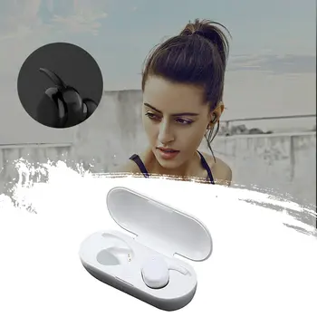 Y30 Bluetooth Căști fără Fir 5.0 Sport Bluetooth Căști Auriculare Handfree Portabil de Încărcare cu Box 3D Sunet Stereo