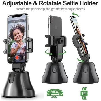 Smartphone-ul de Recunoaștere a Feței de Urmărire Fotografiere Stabilizator Anti-shake Place de Fotografiere PTZ mână Video Selfie Cu telefonul Sta