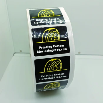 Anvelope de cauciuc puternic stick adeziv autocolant, imprimare etichete personalizate