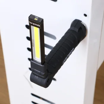 COB LED Lanterna Portabil USB Reîncărcabilă 5 Modul de Lucru Lumina Magnetic Lanterna Lanterna Cârlig Agățat Lampă de Camping în aer liber