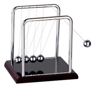 Mai Devreme Distractiv De Dezvoltare Educațională Birou Jucărie Cadou Newtoni Leagăn Din Oțel Echilibru Minge Știința Fizicii Pendul Clasic Birou De Jucărie
