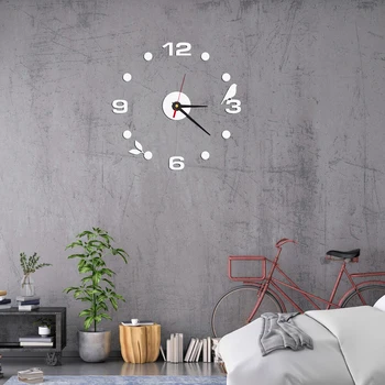 Acasă Decor de Moda Acrilice DIY Meșteșug Autocolant Birou Aplica Usor Quartz Acul Camera de zi Design Interior Dormitor Ceas de Perete