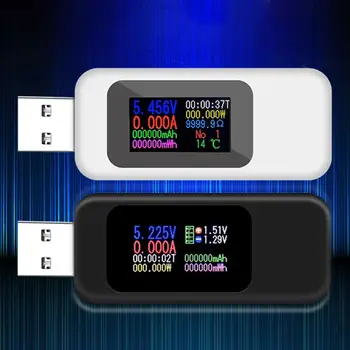 USB OLED Curent Tensiune de Test Metru Capacitate de Putere de Curent de Măsurare de uz Casnic Tester Precis Instrument Electric