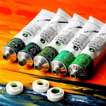 Maries 10BUC/set vopsea de ulei 50 M tub de aluminiu de artă pictură în ulei pictura in ulei, cu rama crearea speciale pigment de colorare