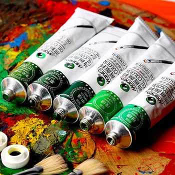 Maries 10BUC/set vopsea de ulei 50 M tub de aluminiu de artă pictură în ulei pictura in ulei, cu rama crearea speciale pigment de colorare