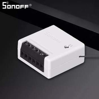 SONOFF Mini BRICOLAJ Două Mod de Comutare Inteligentă Corp Mic Wifi de Automatizare Voce de Control de la Distanță Comutator Wifi Lucra Cu Alexa de Start Google