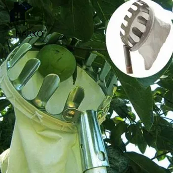 De înaltă Calitate de Metal Culegător de Fructe Convenabil Unelte de Gradinarit Fructe colector pentru livada de Mere Piersici Copac Mare Cules de Scule de Mână
