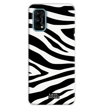 FunnyTech®Realme 7 Pro l Animal Print zebra caz