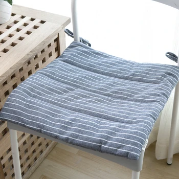 Perna simplu pătrat lenjerie de pat din bumbac subțire birou pernei scaunului scaun de luat masa perna podea mat