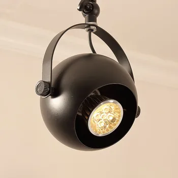 Moderne de iluminat cu LED-uri Plafon Feroviar de Lampa cu lumini de Pista Rotit Spoturi pentru Interior Windows Showroom-uri acasă Corpuri de iluminat