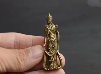Budismul Chinez Guanyin Bodhisattva Buddha Cupru, Alama, Bronz, Pandantiv Mic