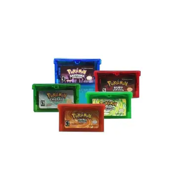 32 de Biți Video Cartuș Joc Consola Card Pokeon Seria Limba engleză UE/SUA Versiune Pentru Nintendo GBA NDS NDSL