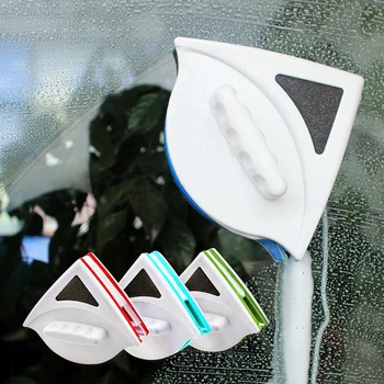 Perie Lateral Dublu Magnetic Window Cleaner Perie De Uz Casnic, Ștergătoare Magnet Curat De Sticlă Instrument De Spălare De Ferestre De Curățare Sticla