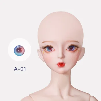 BJD Ocular 14mm material de Sticlă Verde ochi Albaștri potrivit pentru DBS 1/3 DF papusa Accesorii CA papusa SD păpușă fată băiat cadou jucărie